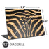 Zebra Animal Print Universal Laptop 12in (9.8 x 6.8in) Skin